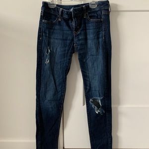 American Eagle ripped skinny jeggings